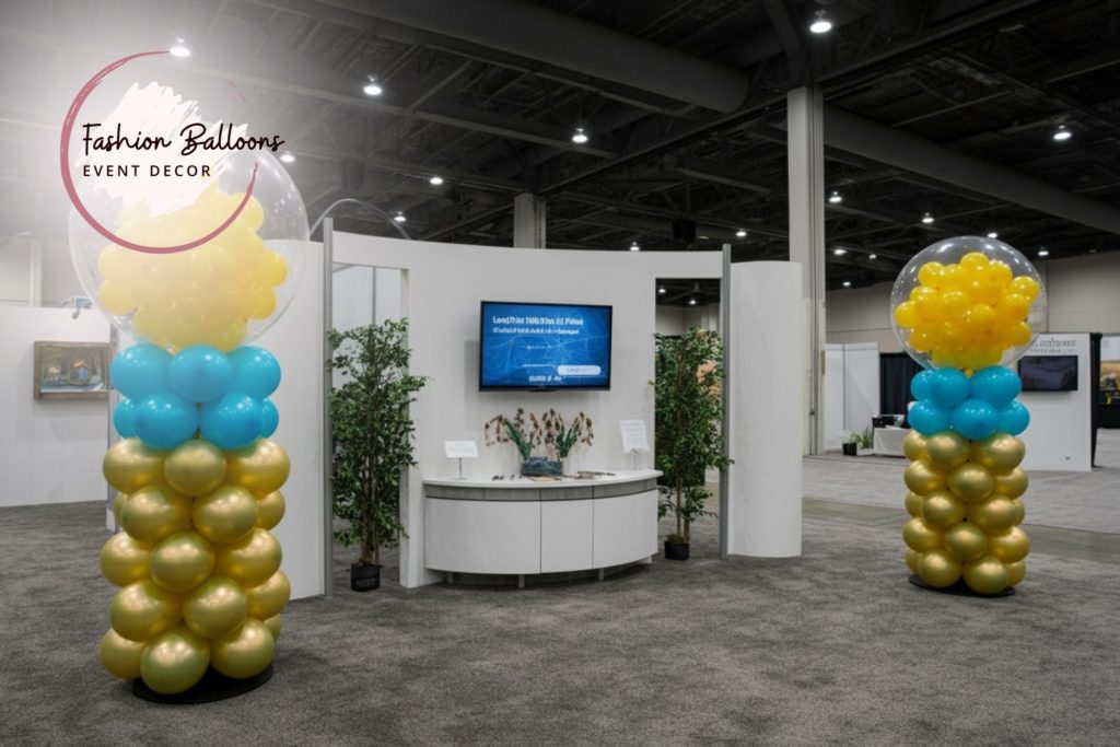 How Balloon Towers Can Transform Your Trade Show Booth