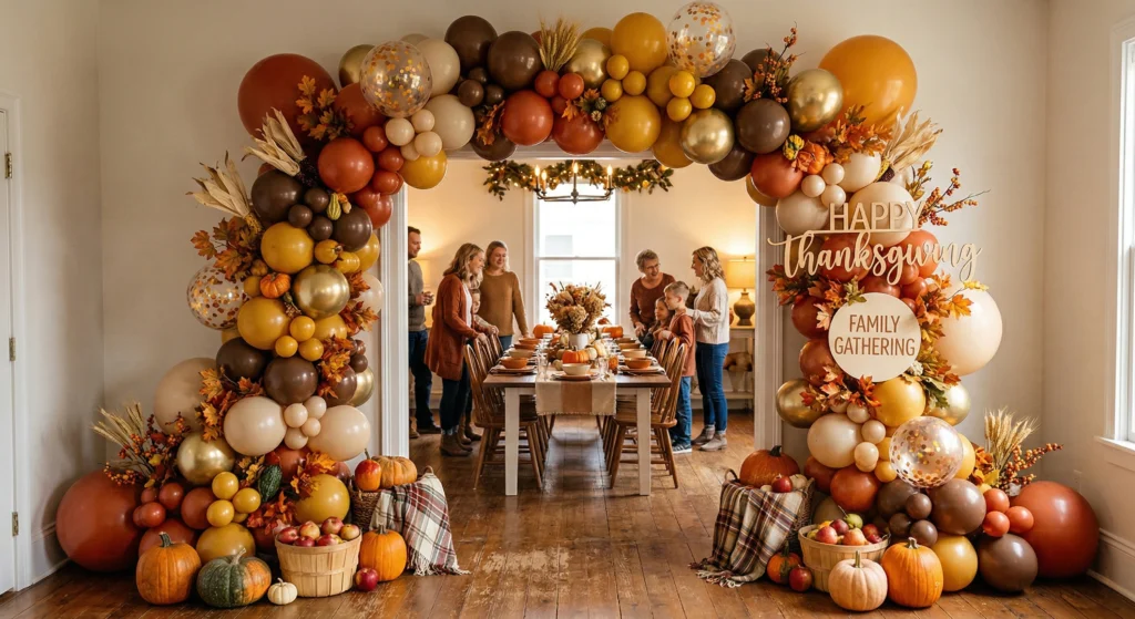 35 Best Fall Balloon Arch Ideas_ 2026 Autumn Trends