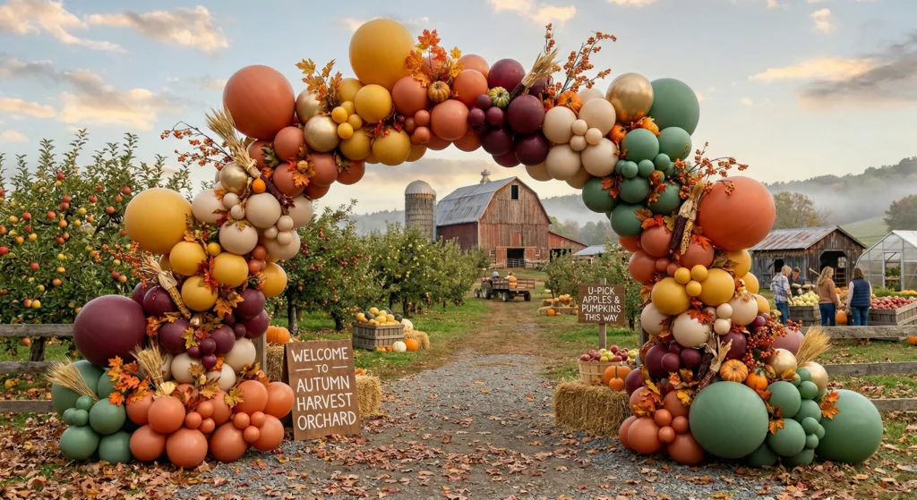 35 Best Fall Balloon Arch Ideas_ 2026 Autumn Trends