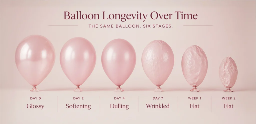 How Long Do Latex Balloons Last With Regular Air